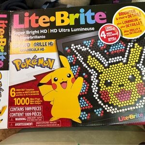 Never used lite brite Pokémon